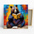 Bear Reading Book Art