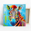 Zebra Splash Art