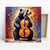 Bear Playing Cello Art