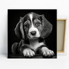 Border Collie Puppy Art