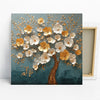 Golden Blossom Tree Art