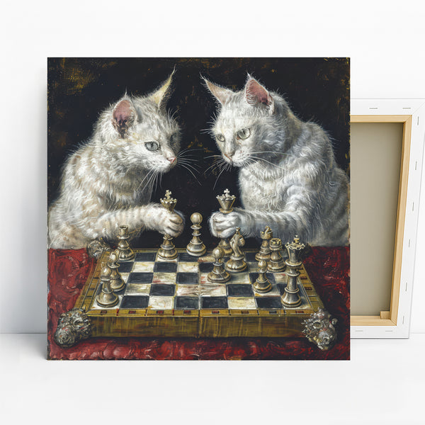 Cat Chess Art
