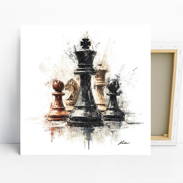 Chess Pieces Art