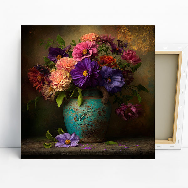 Dahlia Floral Art