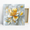 Golden Peony Bloom Art