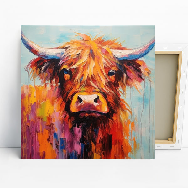 Highland Cow Art