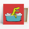 Crocodile Bath Art