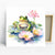 Frog Lotus Pond Art