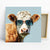 Highland Cow Art