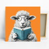 Sheep Reading Art