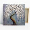 White Blossom Tree Art
