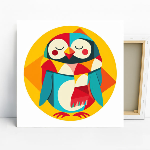 Geometric Owl Art