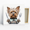 Yorkshire Terrier Dinner Art