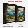 Mountain Window View Art - View 2