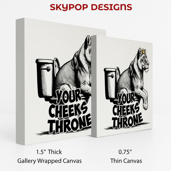 Lion King of Throne Art - View 2