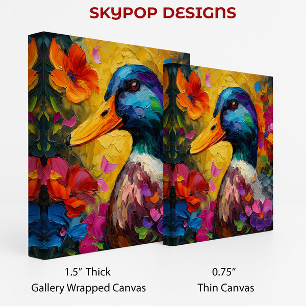 Duck Floral Art - View 2