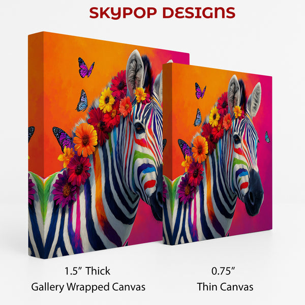 Zebra Butterflies Art - View 2