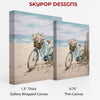 Beach Bicycle Blossom Art - View 2
