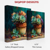 Succulent Pot Art - View 2