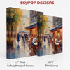 Parisian Cafe Scene Art - View 2