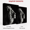 Lion Portrait Art - View 2