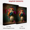 Rustic Floral Arrangement Art - View 2