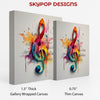 Treble Clef Art - View 2