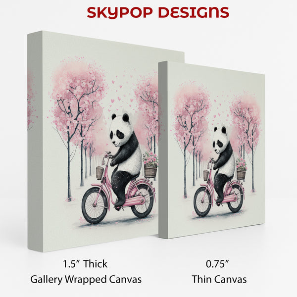 Panda Bicycle Art - View 2