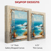 Coastal Window View Art - View 2