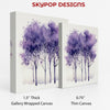 Purple Trees Art - View 2