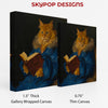 Cat Reading Art - View 2