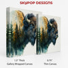 Bison Wilderness Art - View 2