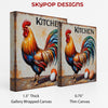 Rooster and Eggs Art - View 2