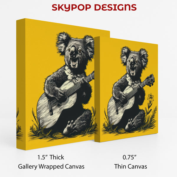 Koala Guitar Art - View 2