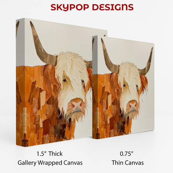 Highland Cow Art - View 2