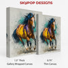 Horse Gallop Art - View 2