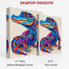 Crocodile Art - View 2