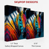 Zebra Splash Art - View 2