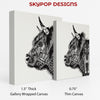 Highland Cow Art - View 2