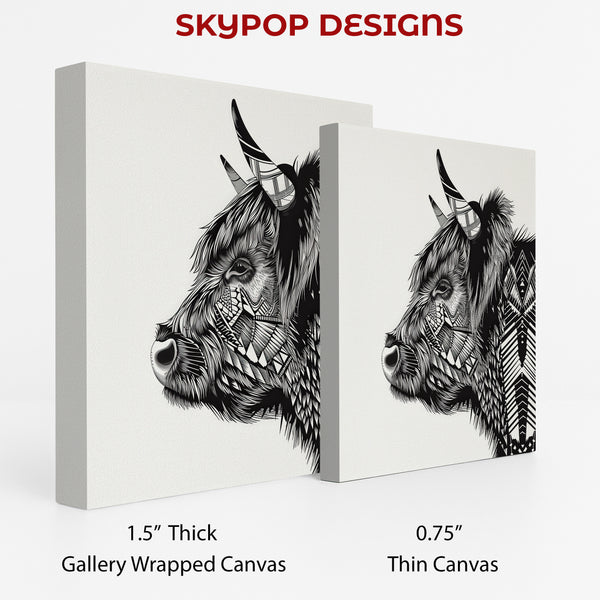 Highland Cow Art - View 2