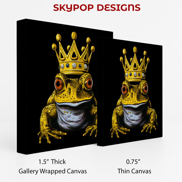 Frog King Crown Art - View 2
