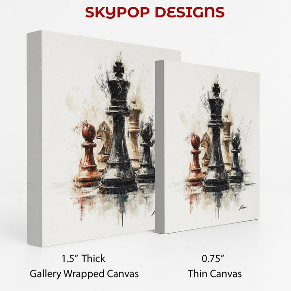 Chess Pieces Art - View 2