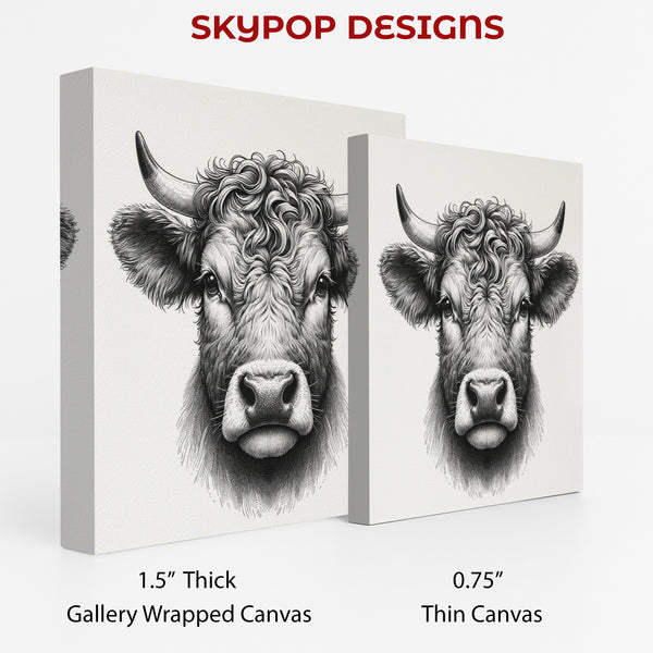 Highland Cow Art - View 2
