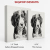 Border Collie Puppy Art - View 2