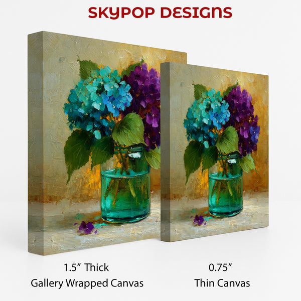 Hydrangea Bloom Art - View 2