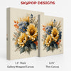 Sunflower Bouquet Art - View 2
