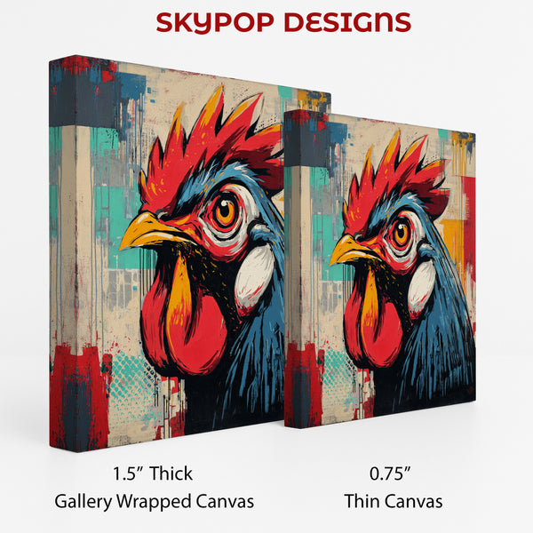 Rooster Art - View 2