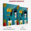 Basquiat Inspired Figures Art - View 2