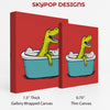 Crocodile Bath Art - View 2