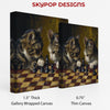 Cat Chess Art - View 2
